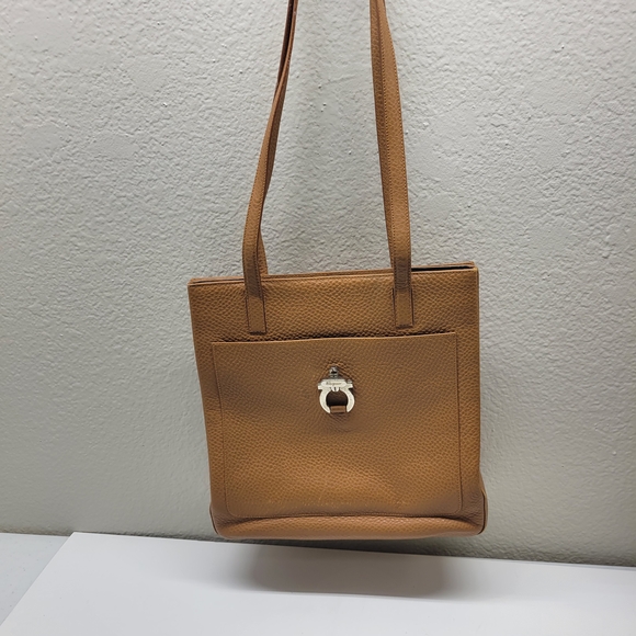 Salvatore Ferragamo Tan Leather Tote - Picture 14 of 15